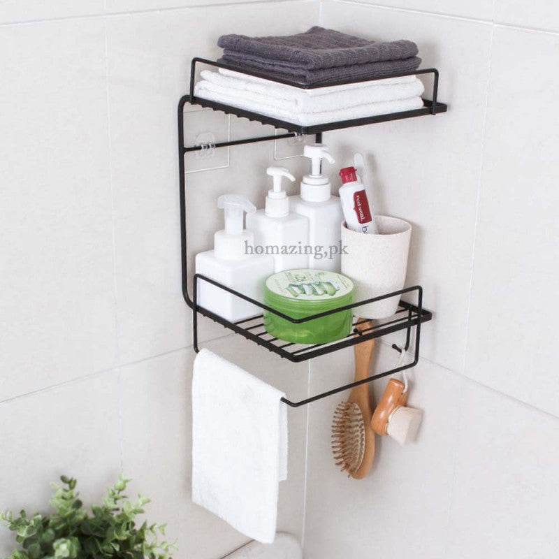 2 Layer Corner Storage Shelves