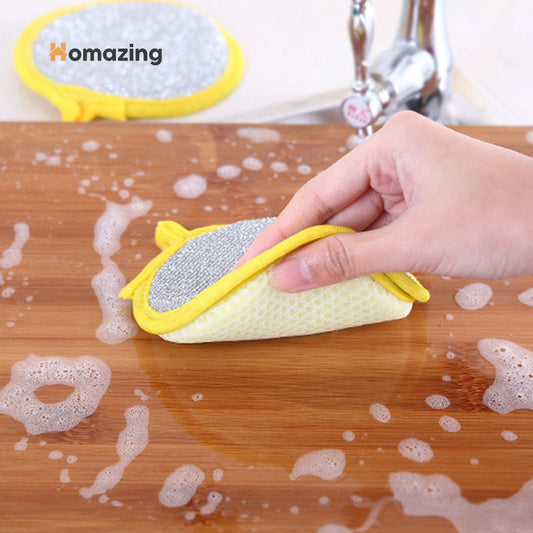 Double Side Dishwashing Sponge Pack Of 3