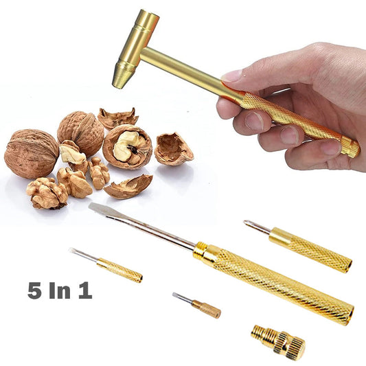 5 In 1 Mini Hammer & Screwdriver Hand Tools