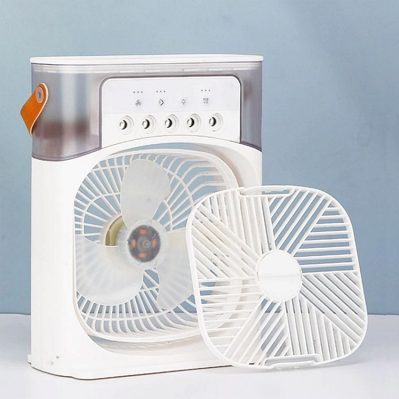 Portable Air Cooling Fan With Humidifier