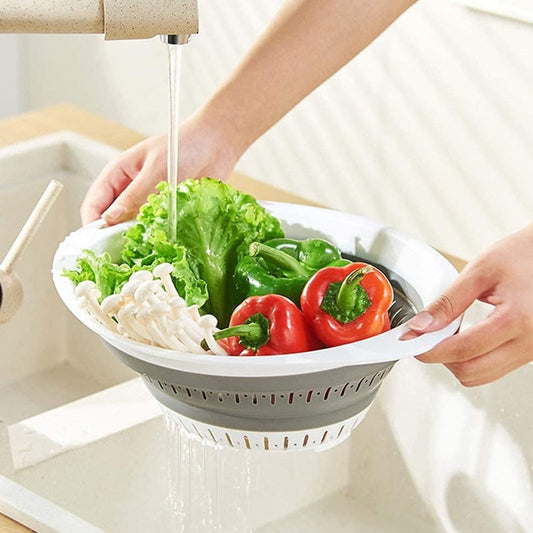 Folding Silicone Colander Basket