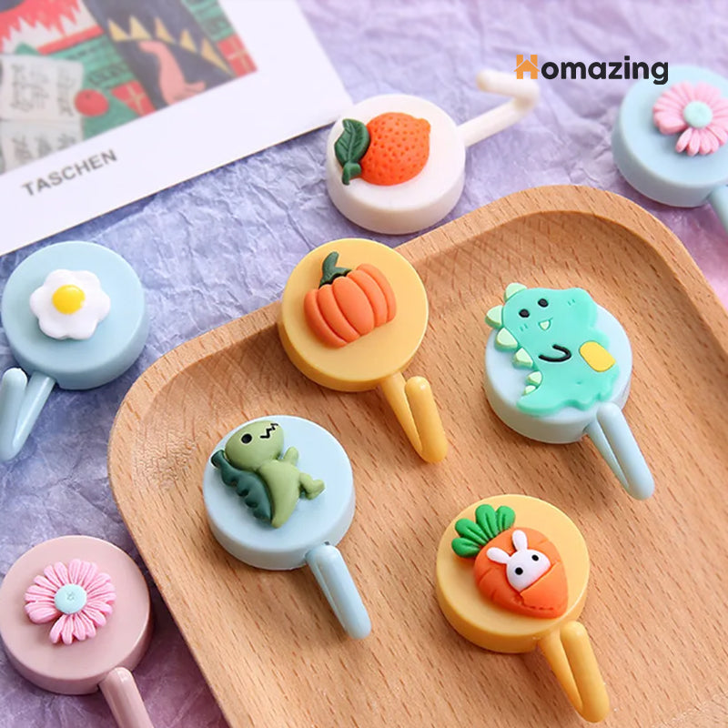 Cute Wall hooks Key holder 10 Pcs