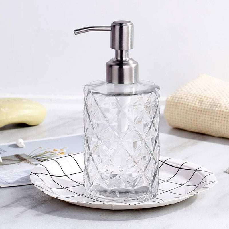 Glass Liquid Hand Soap Dispenser