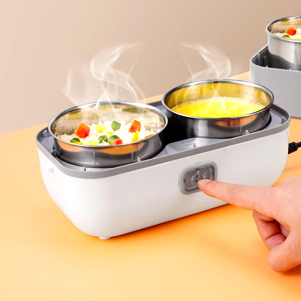 Electric Heating Lunch Box Double Layer