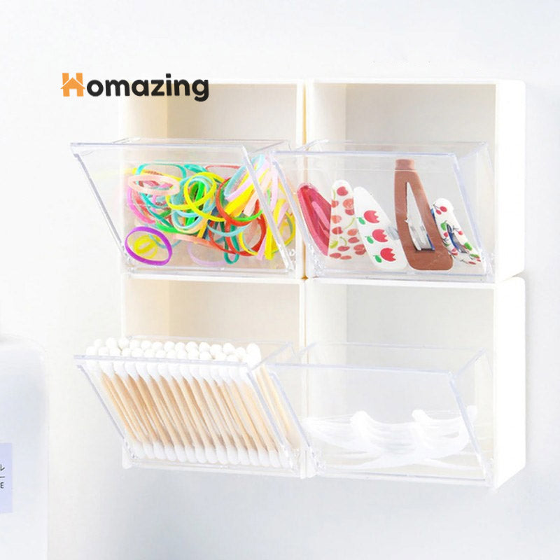 Mini Storage Case Transparent Wall Mounted