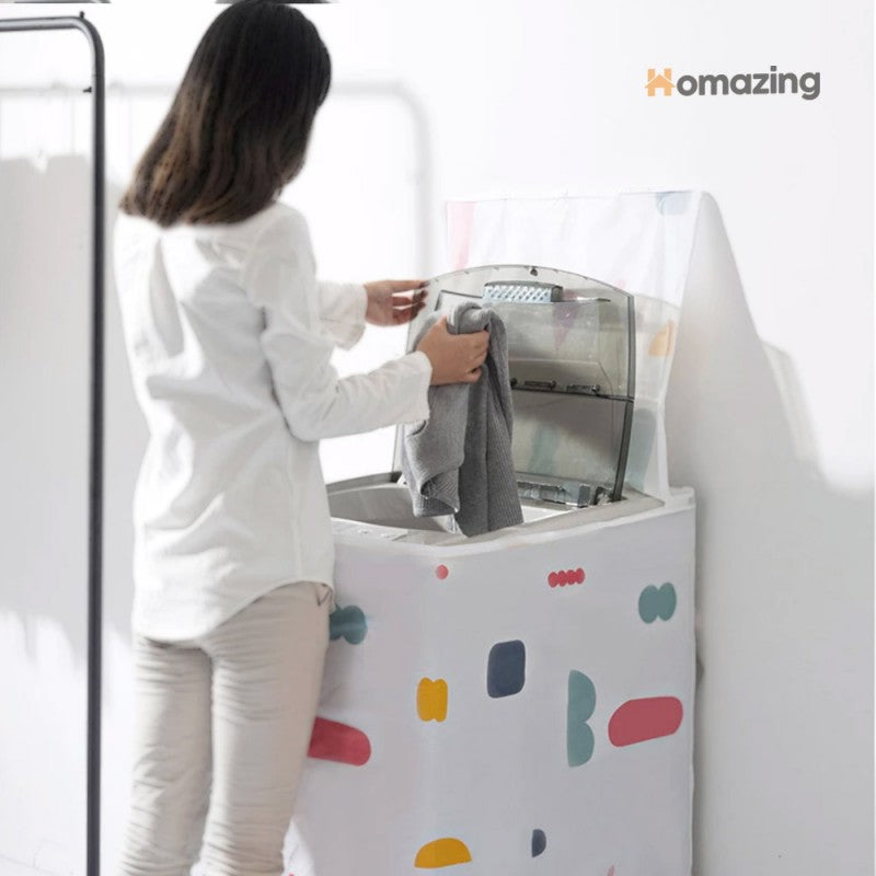 Printed Washing Machine Cover Single Tub