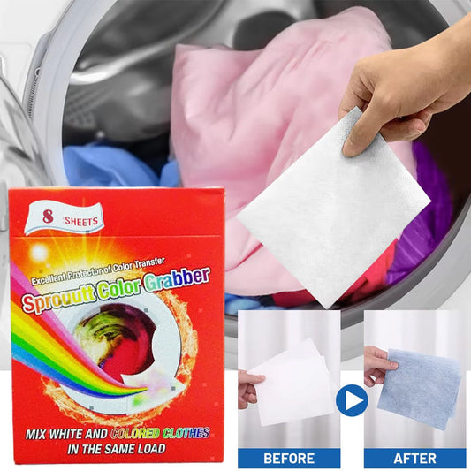 Color Catcher Grabber 8 Sheets For Laundry