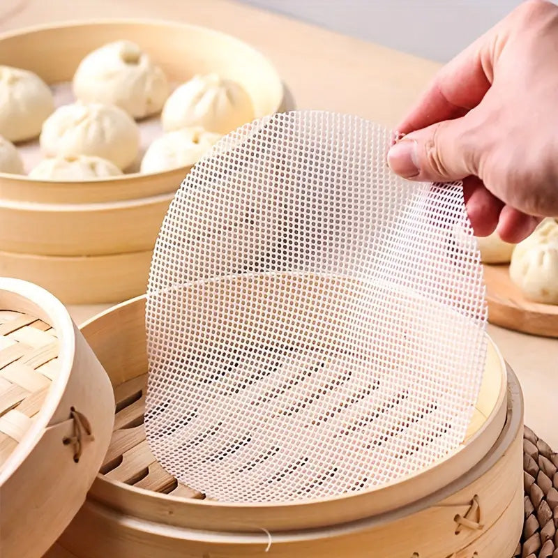 Silicone Steamer Liners Mesh Mat Reusable 3Pcs