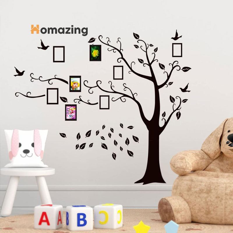 Tree Wall Sticker With Photo Frames