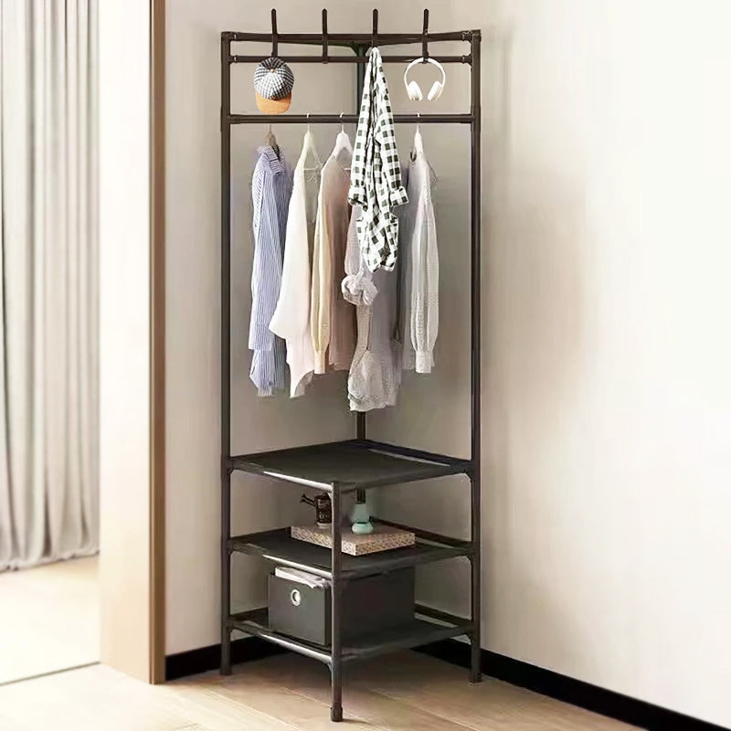 3 Layer Corner Clothes Rack