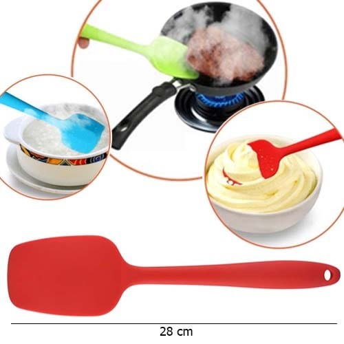 Silicone Hot Cooking Spatula 28 Cm