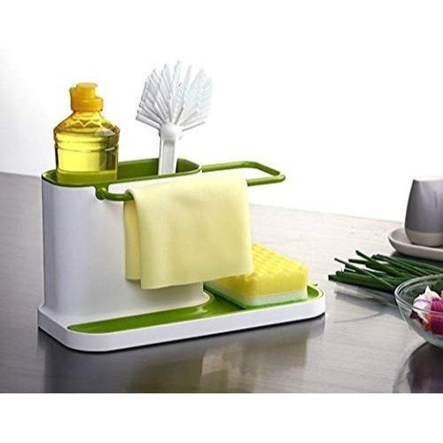 Kitchen Sink Soap & Sponge Organizer