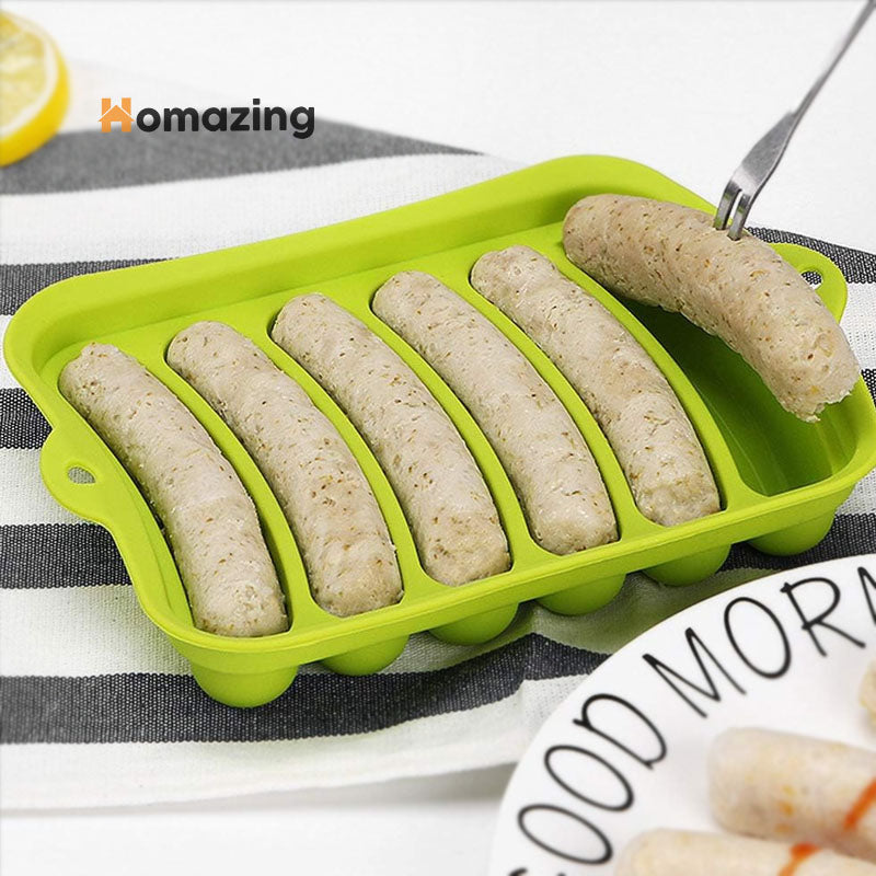 Silicone Chicken Seekh Mold With Lid