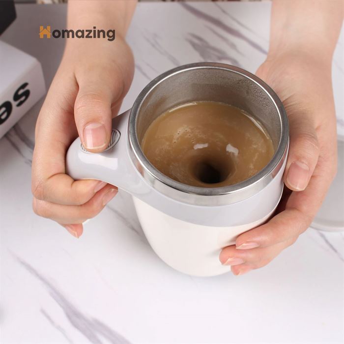 Self Stirring Mixing Mug