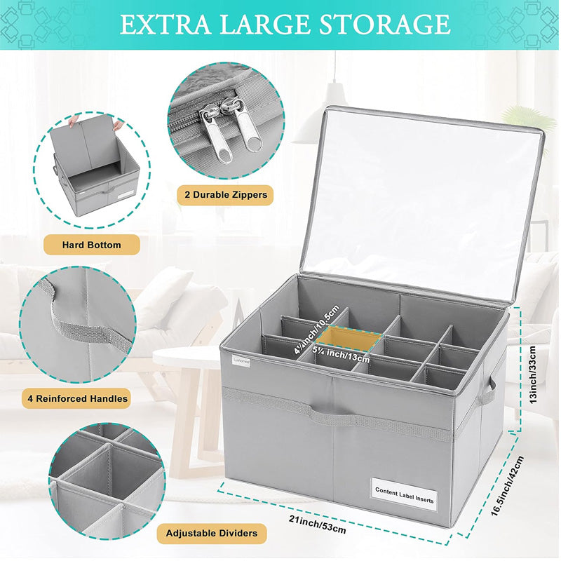 Grey Shoe Organizer For Closet Fits - 16 Pairs