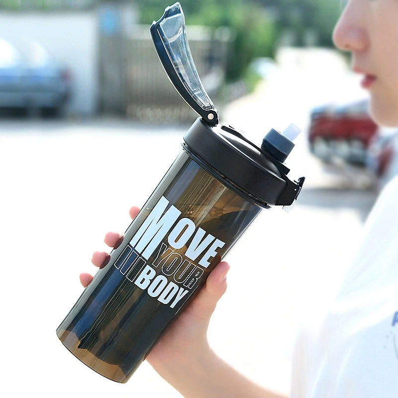 Portable Water Bottle Shaker 800ML