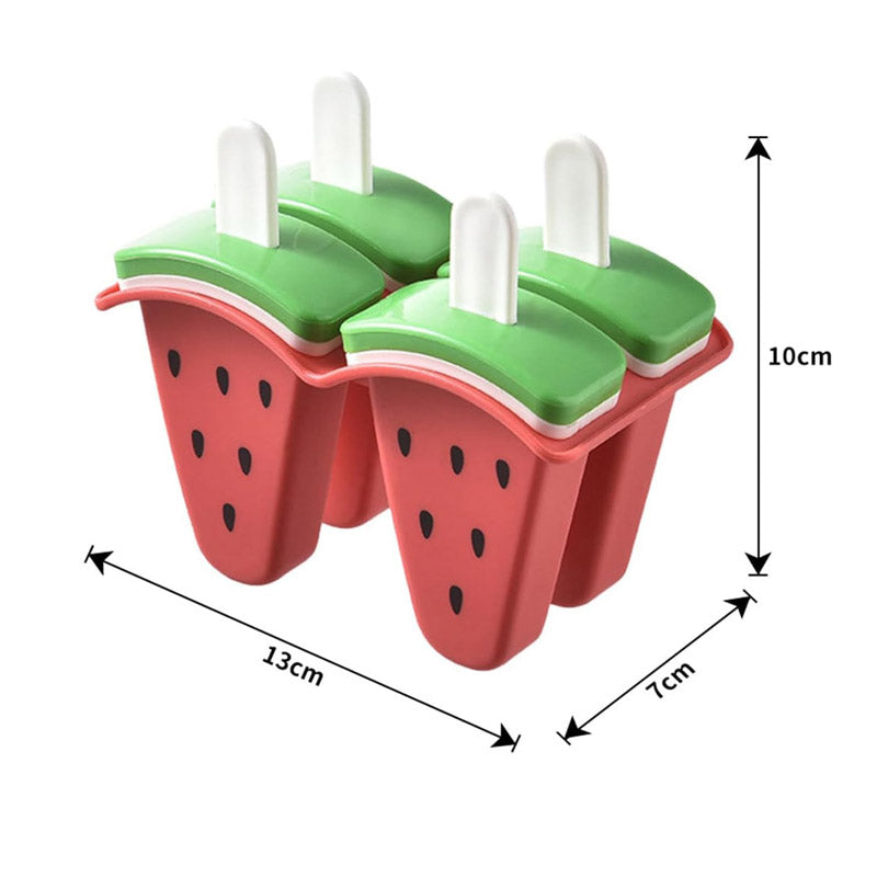 Reusable Ice Cream Mold 4 Pcs